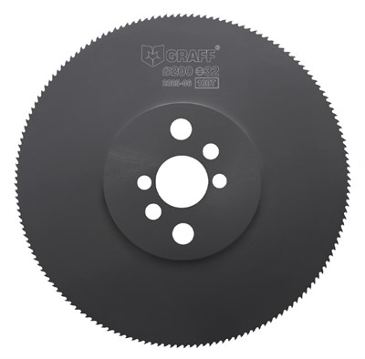 Пильный диск по стали 200х32х2,0 мм 160 зубьев GRAFF Expert