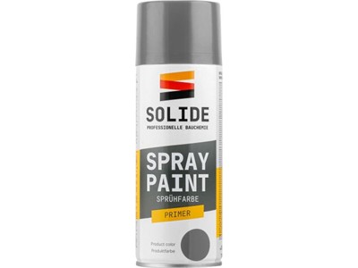 Грунтовка антикоррозийная серый SOLIDE 400 мл (RAL7042)