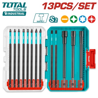 Набор ударных бит TOTAL TACSDL01306 (13 шт) - фото 188250