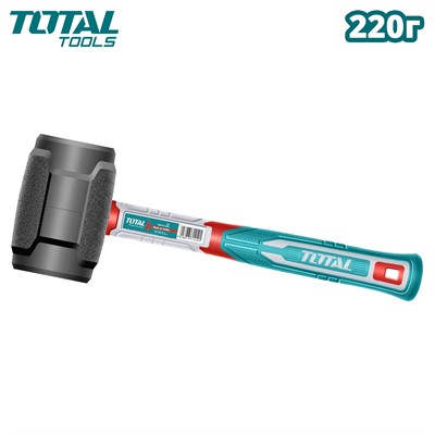 Киянка резиновая 220г TOTAL