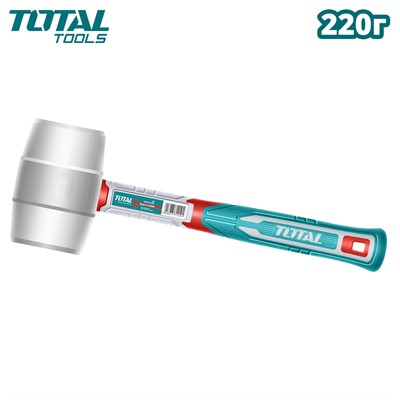 Киянка резиновая 220г TOTAL