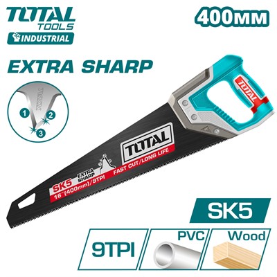 Ножовка по дереву 400мм TOTAL THT55168 - фото 188280