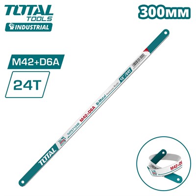 Полотно ножовочное биметаллическое 300мм TOTAL THT571246 - фото 188285