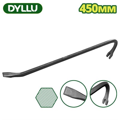Лом-гвоздодер 450 мм DYLLU