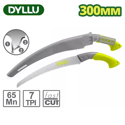 Пила садовая 300 мм DYLLU