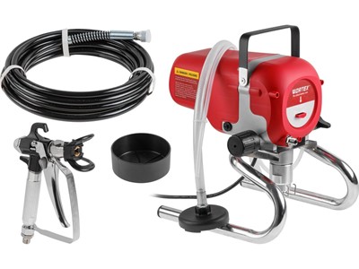 Безвоздушный окрасочный аппарат WORTEX LS 2215 в кор. 1200 Вт, 1.6 л/мин, 227 Бар, шланг 7.6 м