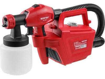 Краскораспылитель электрический 650 Вт, 800 мл, 2,6 мм, 80 DIN, WORTEX PS 1165-1 в кор.