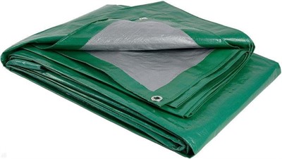 Тент 20х30 м, укрывной усиленный с люверсами, 120 г/м2