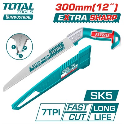 Пила садовая 300 мм TOTAL 