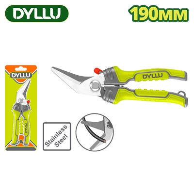 Ножницы электрика изогнутые 190 мм DYLLU DTSX8602 - фото 188923