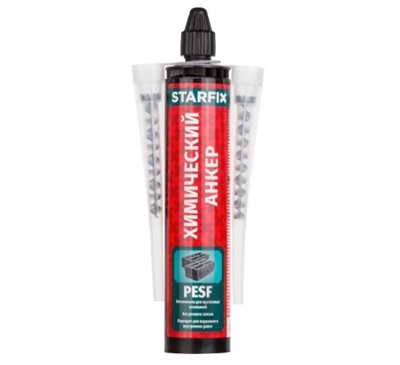 Химический анкер PESF 300 мл STARFIX для средних нагрузок, шпилька до М24