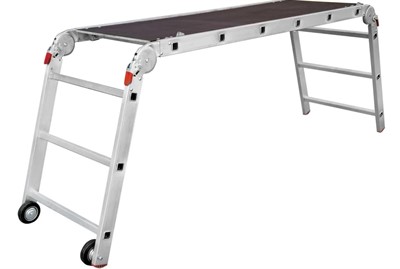 Рабочие подмости + лестница 3х6х3 ст. 300 кг  NV 3340 Новая Высота