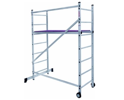 Вышка-тур 1,8 м, 2x7 ступ., 150 кг, NV 141 Новая высота