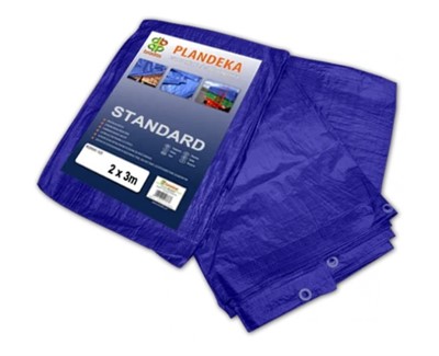 Тент защитный влагостойкий 4x6 метров, 50 г/м