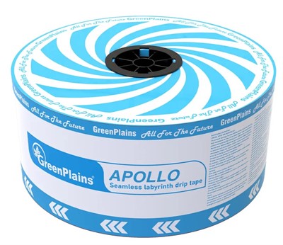 Капельная лента щелевая  шаг 10см, 1000 м, 1,3 л/ч, 8 mil Apollo GP