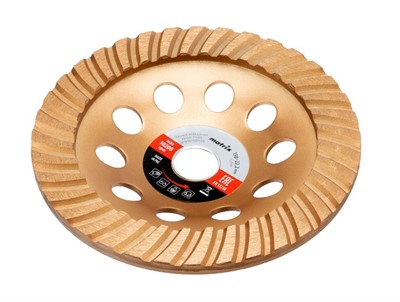 Чашка алмазная 150 мм шлифовальная Turbo, Matrix