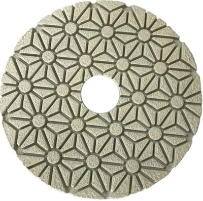 Алмазный гибкий шлифовальный круг 100 мм, шаг 1