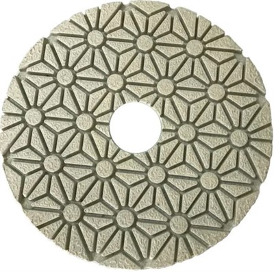 Алмазный гибкий шлифовальный круг 100 мм, шаг 2