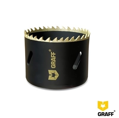 Коронка 92 мм по металлу биметаллическая GRAFF