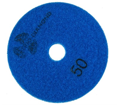 Алмазный гибкий шлифкруг Черепашка 100мм № 50 (сухая шлифовка)