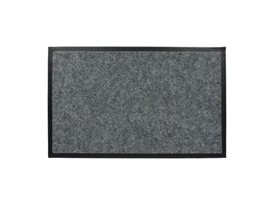 Коврик влаговпитывающий, ребристый “TRIP” 50*80 см VORTEX серый - фото 191682