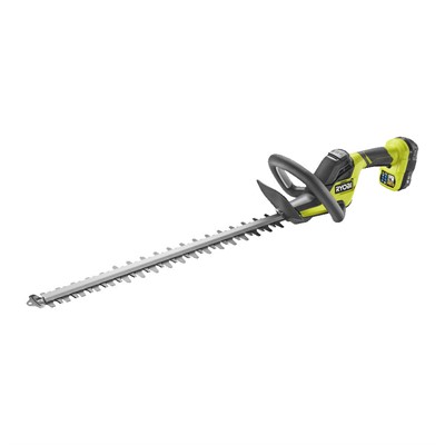 ONE + / Кусторез RYOBI RY18HT55A-120 (550мм, 18В, АКБ 2 А/ч)