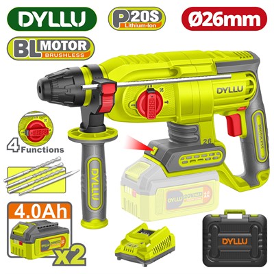 Перфоратор аккумуляторный DYLLU DTLM1B262 - фото 192360