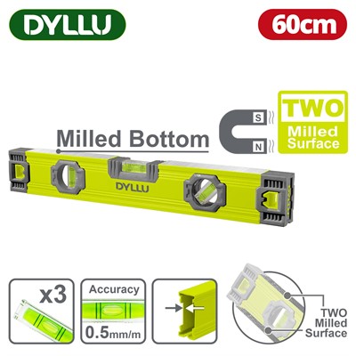 Уровень магнитный 600мм DYLLU