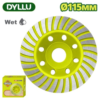 Чашка алмазная 115x20x22,2 мм DYLLU