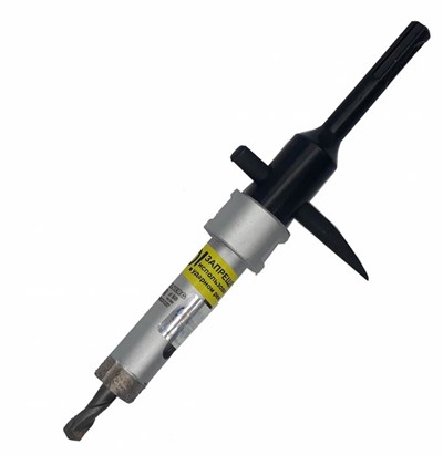 Коронка алмазная d 20 мм железобетон HILBERG LASER (сухое сверление)