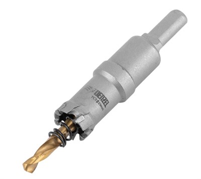 Коронка твердосплавная по металлу 19 мм DENZEL