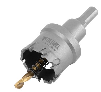 Коронка твердосплавная по металлу 38 мм DENZEL