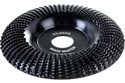 Чашка шлифовальная по дереву 125 мм Hilberg Wood Master круглая