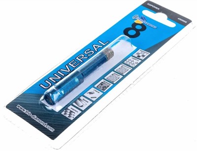 Коронка алмазная 8 мм универсальная с техническим воском TRIO-DIAMOND