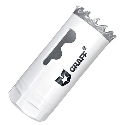 Коронка 25 мм по металлу биметаллическая с кобальтом GRAFF