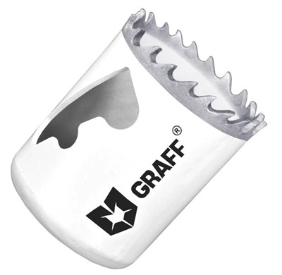 Коронка 38 мм по металлу биметаллическая GRAFF 