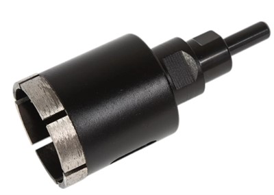 Коронка алмазная по керамограниту 50 мм TRIO-DIAMOND Grand Silver Welding