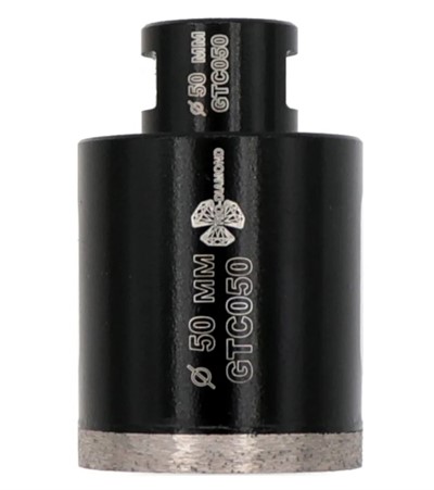 Коронка алмазная по керамограниту 50 мм, М14, TRIO-DIAMOND Grand Top Clean