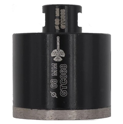 Коронка алмазная по керамограниту 68 мм, М14, TRIO-DIAMOND Grand Top Clean