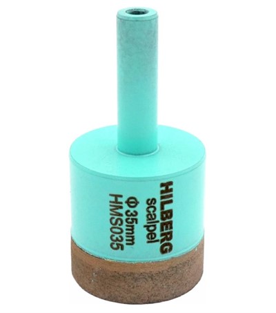 Коронка алмазная по керамограниту 35 мм, тонкая кромка 1 мм, Hilberg Scalpel 