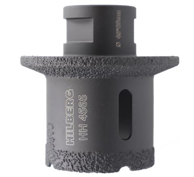 Коронка-фреза алмазная по плитке 45-65 мм M14 Hilberg Super Hard