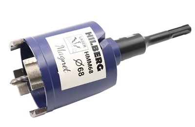 Коронка алмазная по бетону 68 мм Hilberg Laser Magnet