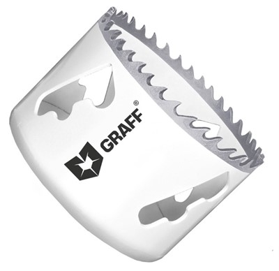 Коронка по металлу 60 мм биметаллическая GRAFF