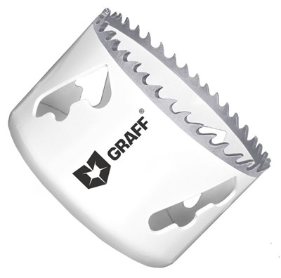 Коронка по металлу 76 мм биметаллическая с кобальтом GRAFF