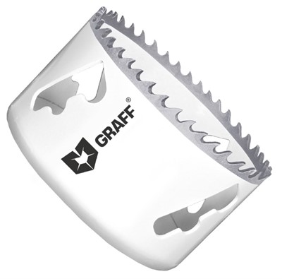 Коронка по металлу 89 мм биметаллическая с кобальтом GRAFF