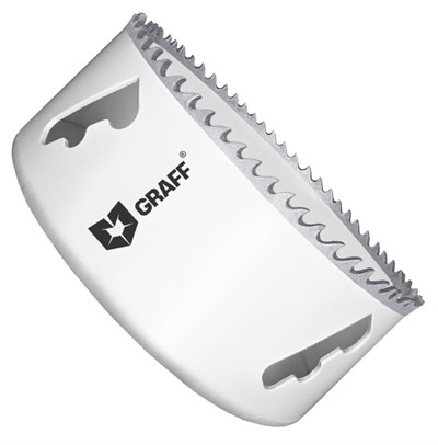 Коронка по металлу 102 мм биметаллическая с кобальтом GRAFF