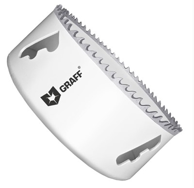 Коронка по металлу 121 мм биметаллическая с кобальтом GRAFF