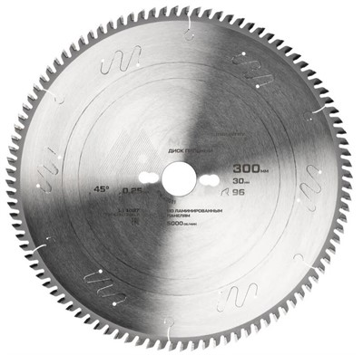 Пила для ламинированного ДСП 300х30х3,2/2,2x96 основная METALLICA Industry