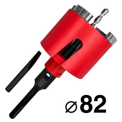 Коронка по бетону 72 мм М16 алмазная для подрозетников GRAFF