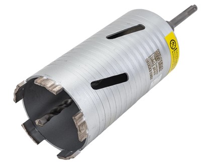 Коронка алмазная по бетону 80 х150 мм Hilberg Laser Deep Drill